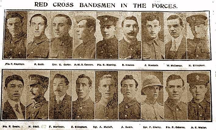 Red Cross Band members who served
