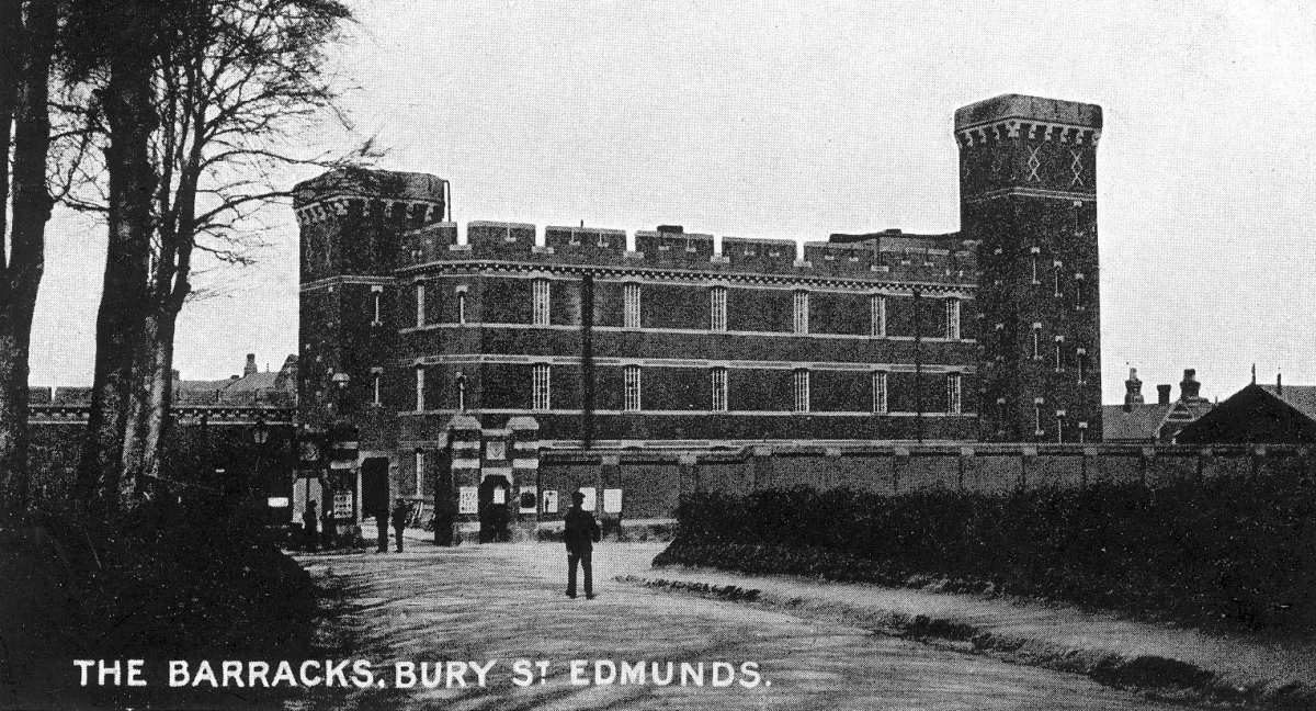 The barracks at Bury St Edmunds