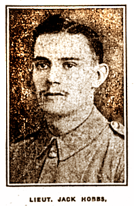 Lieut Jack Hobbs