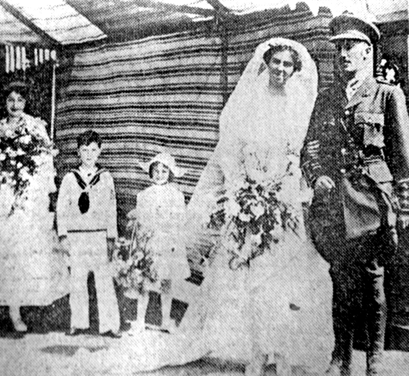 Wedding of Miss Eila Cumberland and James Ernest Sutcliffe Smith