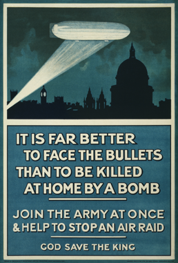 WW1 Zeppelin warning