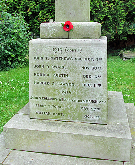 Caddington War Memorial