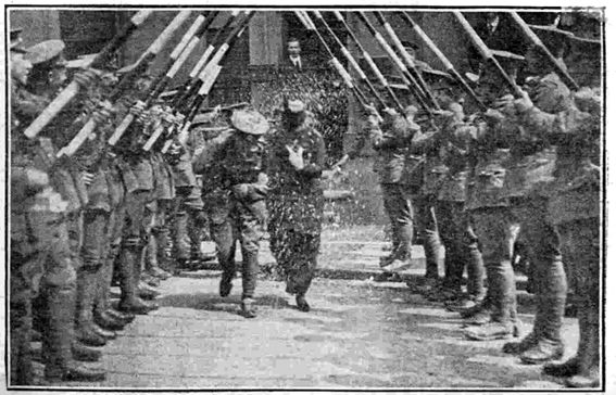 Military wedding