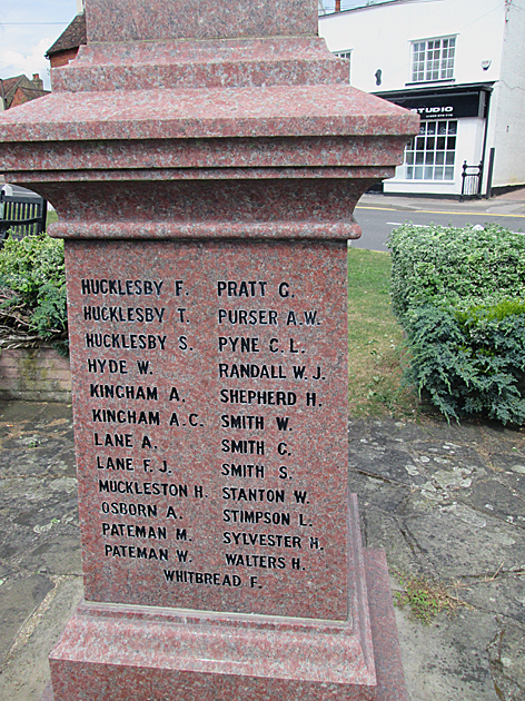 Toddington War Memorial