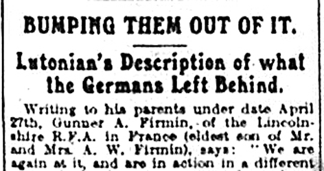 Firmin letter headline