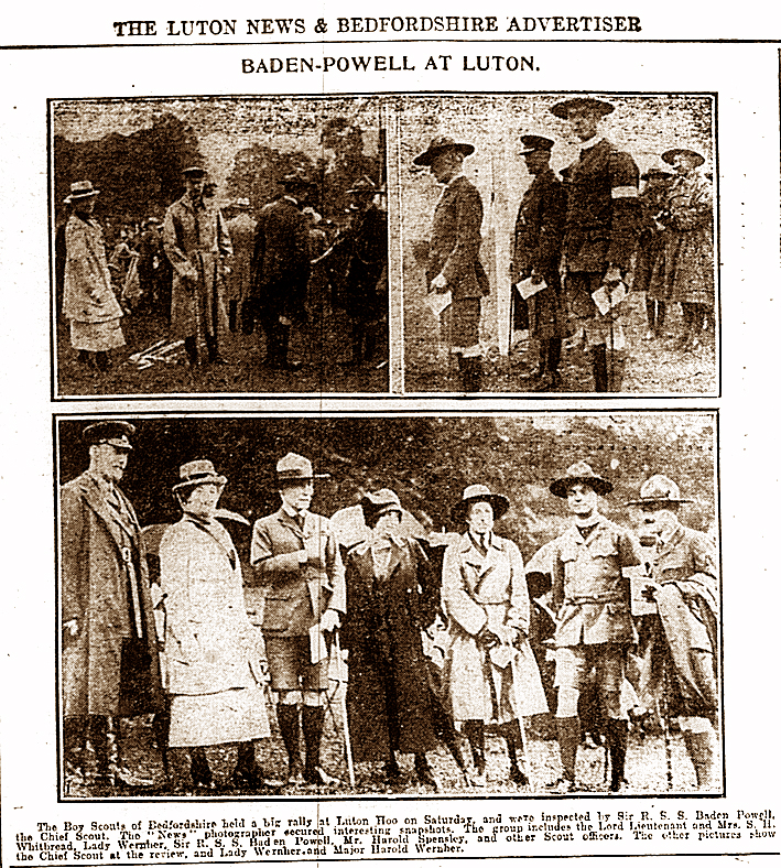 Baden-Powell at Luton Hoo