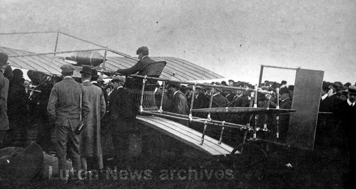 Aeroplane flight attempt, Leagrave 1909
