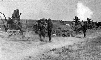 Artillery at Messines