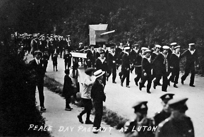 Comrades of the Great War Peace Day float 1919