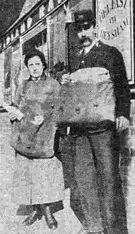 One of Luton's first postwomen