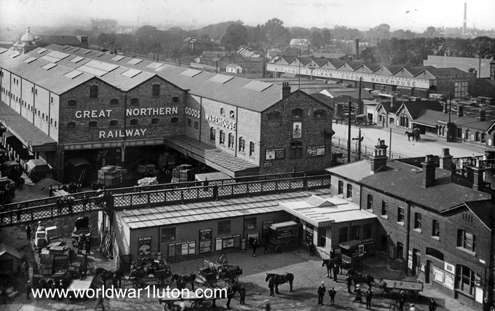 Luton railway yards pre-WW1
