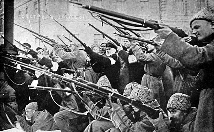 Revolution in Petrograd 1917