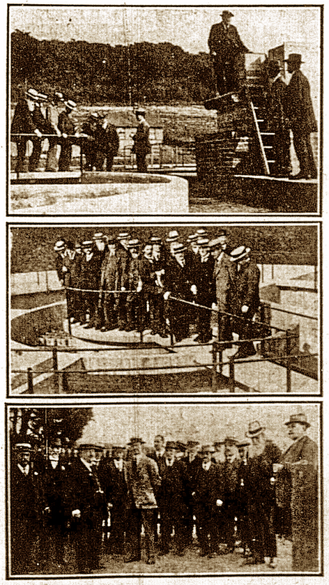 Sewerage works inspection