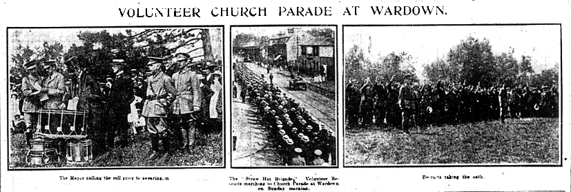 Volunteer church parade