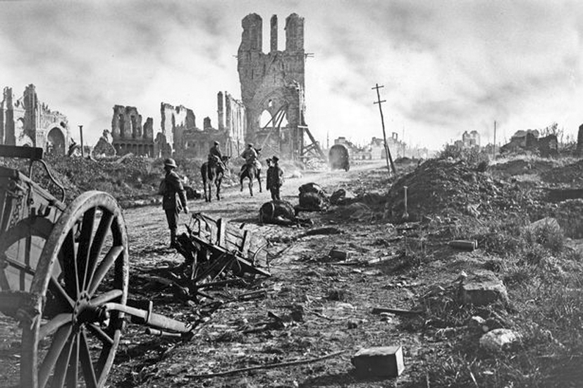 Ypres devastation