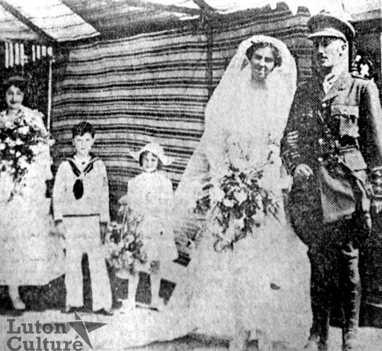 Wedding of Miss Eila Cumberland and James Ernest Sutcliffe Smith