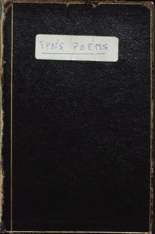 Front cover of Tom's Poetry book